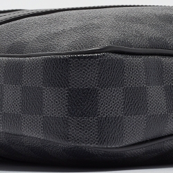 Pre Owned Louis Vuitton Damier Graphite Canvas Porte-Documents Voyage PM Bag