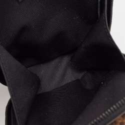 Louis Vuitton Black Monogram Canvas Utility Side Bag