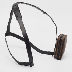 Louis Vuitton Black Monogram Canvas Utility Side Bag