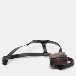 Louis Vuitton Black Monogram Canvas Utility Side Bag