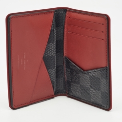 Pre Owned محفظة لوي فيتون كانفاس بوردو دامييه غرافايت