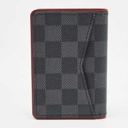 Pre Owned محفظة لوي فيتون كانفاس بوردو دامييه غرافايت