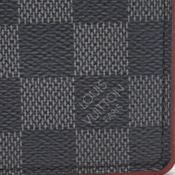 Pre Owned محفظة لوي فيتون كانفاس بوردو دامييه غرافايت