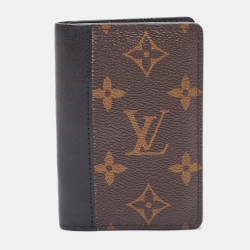 Louis Vuitton Black Monogram Canvas and Leather Pocket Organizer