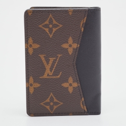 Louis Vuitton Black Monogram Canvas and Leather Pocket Organizer