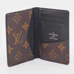 Louis Vuitton Black Monogram Canvas and Leather Pocket Organizer