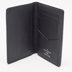 Pre Owned Louis Vuitton Monogram Eclipse Pocket Organizer 