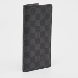 Louis Vuitton Damier Graphite Canvas Brazza Wallet