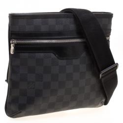 Pre Owned حقيبة ماسنجر لوي فيتون توماس كانفاس غرافيتي دامييه