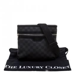 Pre Owned حقيبة ماسنجر لوي فيتون توماس كانفاس غرافيتي دامييه