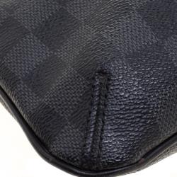 Pre Owned حقيبة ماسنجر لوي فيتون توماس كانفاس غرافيتي دامييه