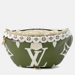 Louis Vuitton Bumbag Khaki/White/Beige Monogram Monogram Giant
