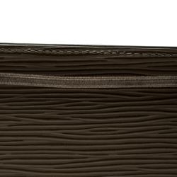 Pre Owned Louis Vuitton Pepper Epi Leather Porte Monnaie Elastique Wallet
