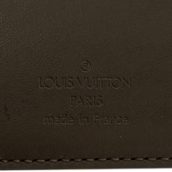Pre Owned Louis Vuitton Pepper Epi Leather Porte Monnaie Elastique Wallet