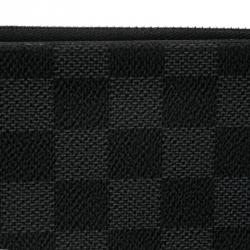 مملوكة مسبقًا محفظة لوي فيتون مفكرة زيبي كانفاس غرافيتي دامييه