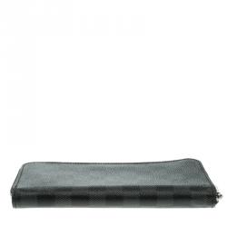 مملوكة مسبقًا محفظة لوي فيتون مفكرة زيبي كانفاس غرافيتي دامييه