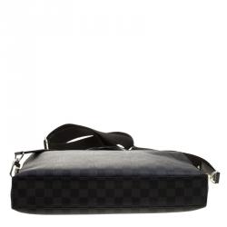 Pre Owned Louis Vuitton Damier Graphite Canvas Porte Documents Jour Messenger Bag