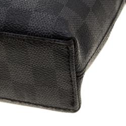 Pre Owned Louis Vuitton Damier Graphite Canvas Porte Documents Jour Messenger Bag