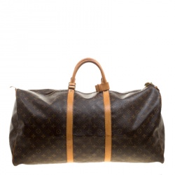 Pre Owned Louis Vuitton Monogram Canvas Keepall 60 