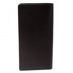 Pre Owned Louis Vuitton Burgundy Leather Brazza Wallet