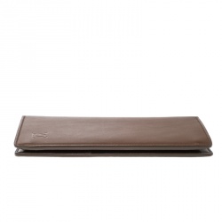 Pre Owned Louis Vuitton Brown Leather Brazza Wallet