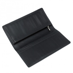 Louis Vuitton Black Leather Brazza Wallet