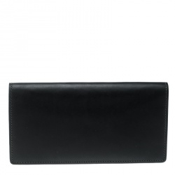 Louis Vuitton Black Leather Brazza Wallet