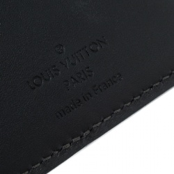 Louis Vuitton Black Leather Brazza Wallet