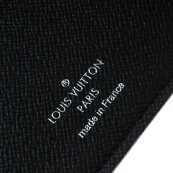 Louis Vuitton Black Taiga Leather Multiple Wallet