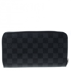 Louis Vuitton Damier Graphite Canvas Zippy Organizer Wallet
