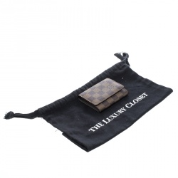 Louis Vuitton Damier Ebene Canvas Business Card Holder