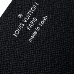 Louis Vuitton Black Epi Leather Card Case
