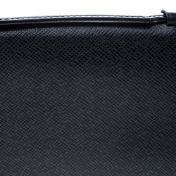 Pre Owned حقيبة كلاتش منظِمة لوي فيتون غويد جلد تايغا سوداء