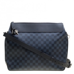 Louis Vuitton Damier Cobalt Canvas Greenwich Messenger Bag Louis