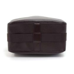 Pre Owned Louis Vuitton Burgundy Taiga Leather Reporter PM Bag