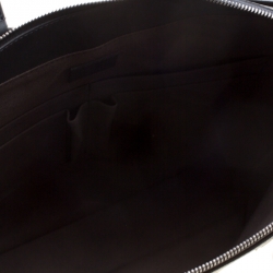 Pre Owned Louis Vuitton Black Damier Infini Leather Daily Bag