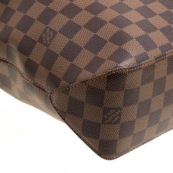 Pre Owned Louis Vuitton Damier Ebene Canvas Jake Bag