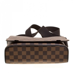 Louis Vuitton Damier Ebene Canvas District PM Bag