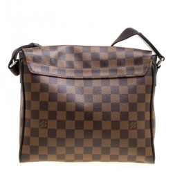 Louis Vuitton Damier Ebene Canvas District PM Bag