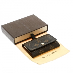 Pre Owned حافظة مفاتيح لوي فيتون كانفاس مونوغرامي 6