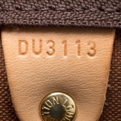 Louis Vuitton Monogram Canvas Keepall Bandouliere 55 Bag
