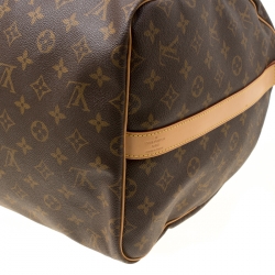 Louis Vuitton Monogram Canvas Keepall Bandouliere 55 Bag