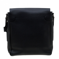 مملوكة مسبقًا Louis Vuitton Navy Blue Taiga Leather Roman MM Bag