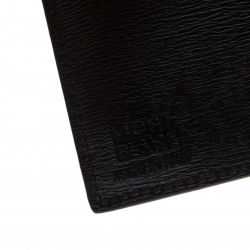 Pre Owned Montblanc Black Leather Westside Wallet