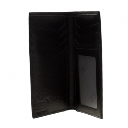Pre Owned Montblanc Black Leather Westside Wallet