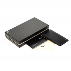 Pre Owned Montblanc Black Leather Westside Wallet