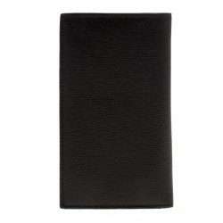 Pre Owned Montblanc Black Leather Westside Wallet