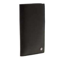 Pre Owned Montblanc Black Leather Westside Wallet