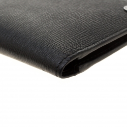 Pre Owned Montblanc Black Leather Westside Wallet