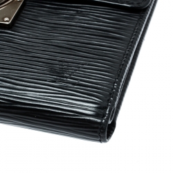 Louis Vuitton Black Epi Leather Koala Wallet